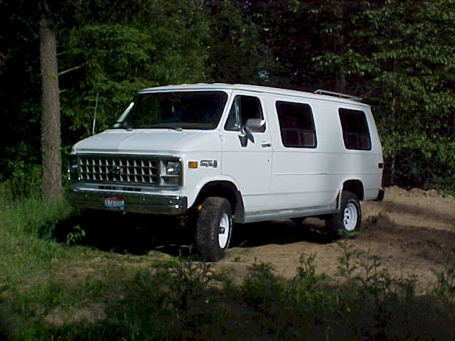 chevy 4 wheel drive van