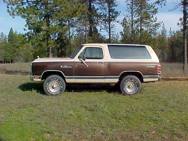 1983 Dodge Ram Charger 