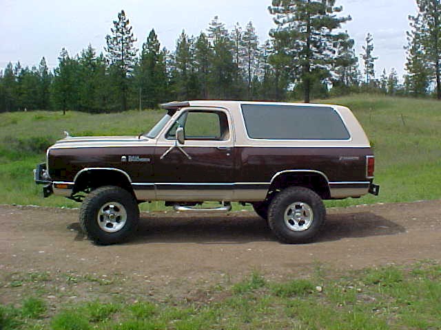 Dodge Ram Charger 4 Wheel Drive Custom Restoration